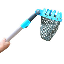 High quality long reach special  angel TPR basket  telescopic aluminum handle  apples and oranges fruit picker